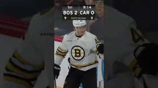 Marchands 400th Goal vs Hurricanes nhlbruins [upl. by Yecart]