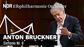 Anton Bruckner Sinfonie Nr 8 mit Günter Wand 2000  NDR Elbphilharmonie Orchester [upl. by Luz]