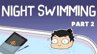 Night Swimming  Part 2  Hunyo Animation  Pinoy Animation [upl. by Viafore910]