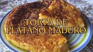 TORTA DE PLÁTANO MADURO SUPER FÁCIL [upl. by Marietta486]