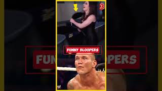 Top 3 Funniest bloopers in wwePartwwe shortsfeed facts funny shorts funniestvideo [upl. by Londoner]