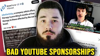 We Need to Talk about YouTubers Being Sponsored by Bad Companies HelloFresh  Better Help [upl. by Eiger]