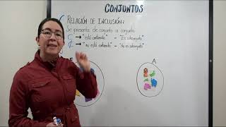 CONJUNTOS 📚 Relación de pertenencia e Inclusión Contenencia✏️ CLASES DE CONJUNTOS🚀Super fácil 🌻 [upl. by Suter735]