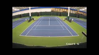 John and Fay Menard YMCA Tennis Center Court 6 Live Stream [upl. by Novets]