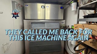 THEY CALLED ME BACK FOR THIS ICE MACHINE AGAIN [upl. by Jorgan]