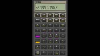 HP10BII  FV calc [upl. by Elle]