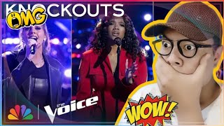 Aliyah Khaylyns Performance Wins Her Knockout for Team Snoop  The Voice Knockouts  NBC Reaction [upl. by Susy]