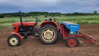 Ursus C330M I siewnik Isaria 6000 Próba kręcona pod grykę farming nature [upl. by Drahcir]