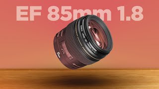 The Canon 85mm F18 USM Lens Review  The BEST Budget 85mm For CANON [upl. by Aracat]