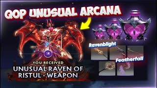 You Should Buy This QOP Unusual Arcana Combo  Crownfall Treasure 1 Ravenblight and Featherfall [upl. by Milah]