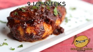 Basil amp Honey Balsamic Glazed Chicken I Gourmet Safari [upl. by Anastassia587]