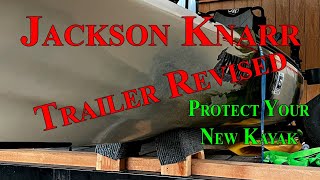 Jackson Knarr Trailer Revision Bunks formed for the Knarr [upl. by Packton]