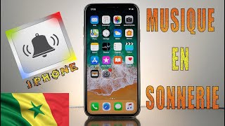 CHANGER SONNERIE IPHONE SANS PC  EN WOLOF [upl. by Karly]