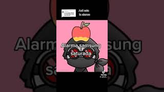 Alarma samsung saturada [upl. by Kazim]