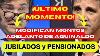 🔥 URGENTE❗ ACTUALIZACIÓN de HABERES  ADELANTO de AGUINALDO 👉 Para JUBILADOS y PENSIONADOS de ANSES [upl. by Norbert]