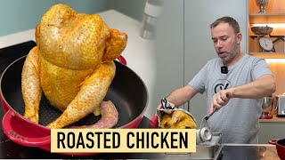 Perfect oven roasted chicken with jus [upl. by Rednasxela]