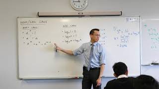 Understanding Logarithms 1 of 2 Comparing with index laws [upl. by Skricki219]