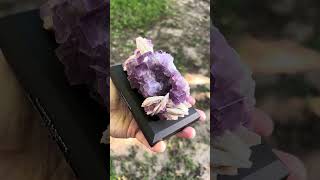 Fluorite amp Baryte from the Berbes Mine in Spain [upl. by Islean]