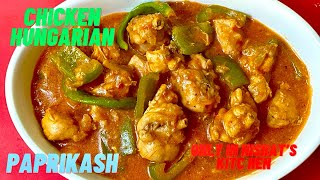 Chicken Hungarian  Paprikash  zaika aisa k sab chat ho jaye [upl. by Willet750]