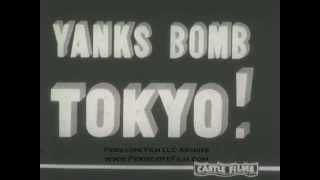 DOOLITTLE RAID ON TOKYO CASTLE FILMS silent NEWSREEL 2132 [upl. by Ohploda]