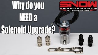 This is why you NEED a Water Methanol Solenoid Upgrade Snow Performance [upl. by Alessig83]