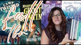 my middle grade tbr for the fall amp 5 anticipated releases 🎃  books I want to read this fall 2024 [upl. by Arraic]