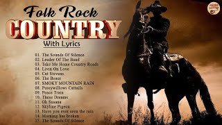 Folk Rock Country Music With Lyrics  Cat StevensKenny RogersJohn Denver  Folk Rock Country [upl. by Heindrick]