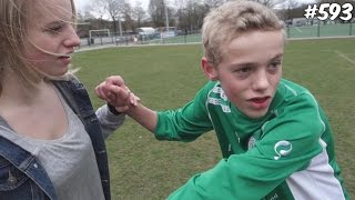 RUZIE TIJDENS VOETBAL  ENZOKNOL VLOG 593 [upl. by Etteluap]