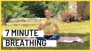 7 Minute Guided Breathing For Grounding [upl. by Eromle]