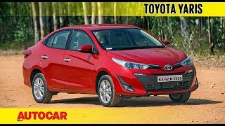 Toyota Yaris  First Drive Review  Autocar India [upl. by Rida898]