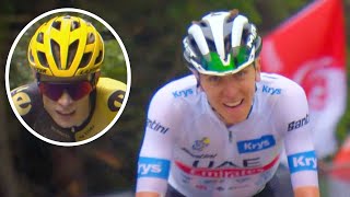 Tadej Pogacar HUMBLES Jonas Vingegaard on Cauterets  Tour de France 2023 Stage 6 Cauterets [upl. by Secilu]