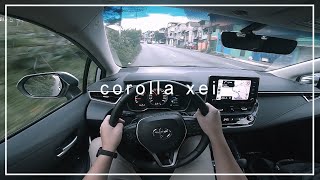 TOYOTA COROLLA 20 XEI CVT  POV [upl. by Ahsitneuq]