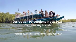 Corruption Perceptions Index 2023 Gambia key trends [upl. by Saiasi]