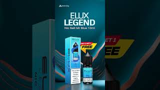 Elux Legend Nic Salt Mr Blue 10ml [upl. by Averir]