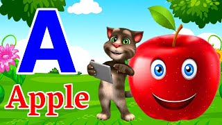 The ABC Phonic Song  Toddler Learning Video  quotA is for Apple a a Apple B is for Baby b b Baby [upl. by Yalcrab]