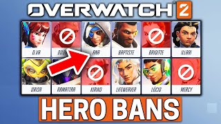 Overwatch 2  Hero Bans Reaper Rework Mauga HUGE NERFS [upl. by Addi810]