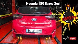 HYUNDAI I30 16 DİZEL KUMANDALI VAREX EGZOZ SESİ [upl. by Attiuqahs]