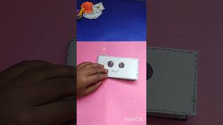 white paper easy craft idea shortsviralytshortsyoutubecutetahzeebashorts [upl. by Kerril]