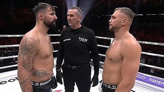 Sergej Maslobojev vs Bogdan Stoica TKO  Glory Grand Prix Light Heavyweight my review [upl. by Ellehs]