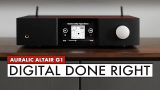 ULTRA HIGH END MUSIC STREAMING AURALIC Altair G1 HiRes Music Streamer [upl. by Burd747]