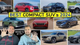 Top 10 BEST Compact SUV’s for 2024  Our Expert Ranking After Reviewing ALL of Them [upl. by Relyuc]