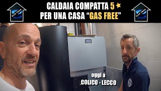 Caldaia compatta a pellet 5 ⭐ per una casa quot𝙂𝘼𝙎 𝙁𝙍𝙀𝙀quot  COLICO LC [upl. by Jeuz308]