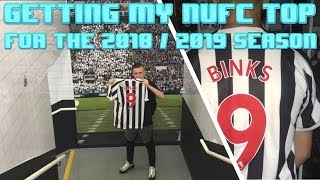 GETTING MY NEW NUFC SHIRT and NEW IPHONE VLOG [upl. by Mitzl321]