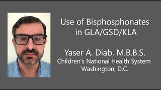 Use of Bisphosphonates in GLAGSDKLA [upl. by Suelo]