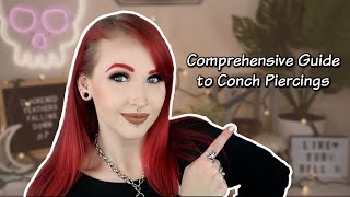 Comprehensive Guide to Conch Piercings [upl. by Aneehsirk357]