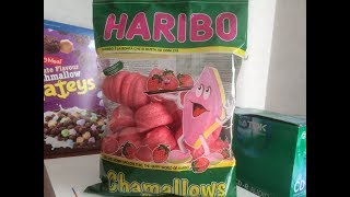 HARIBO Chamallows Rubino  Produit Belge [upl. by Ginder]