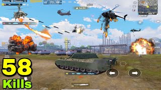 I use TANK to destroy HELICOPTER in the air 😱 [upl. by Krebs]