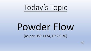 Powder Flow [upl. by Rachelle]