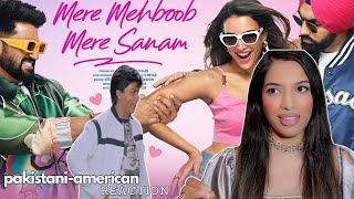 MERE MEHBOOB MERE SANAM Song Reaction  Bad Newz  Vicky Triptii Ammy  Anu LijoDJ Chetas Udit [upl. by Ahsinrats607]