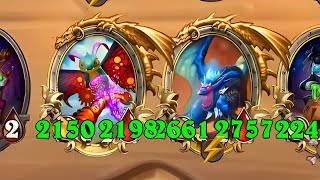 Thanos Dragons is Unstoppable  Dogdog Hearthstone Battlegrounds [upl. by Trixy]